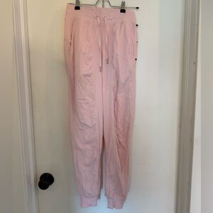 Light Pink Lululemon Dance Studio Jogger